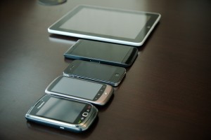 Blackberry Torch 9800, Google Nexus One, iPhone 4, Dell Streak, Apple iPad